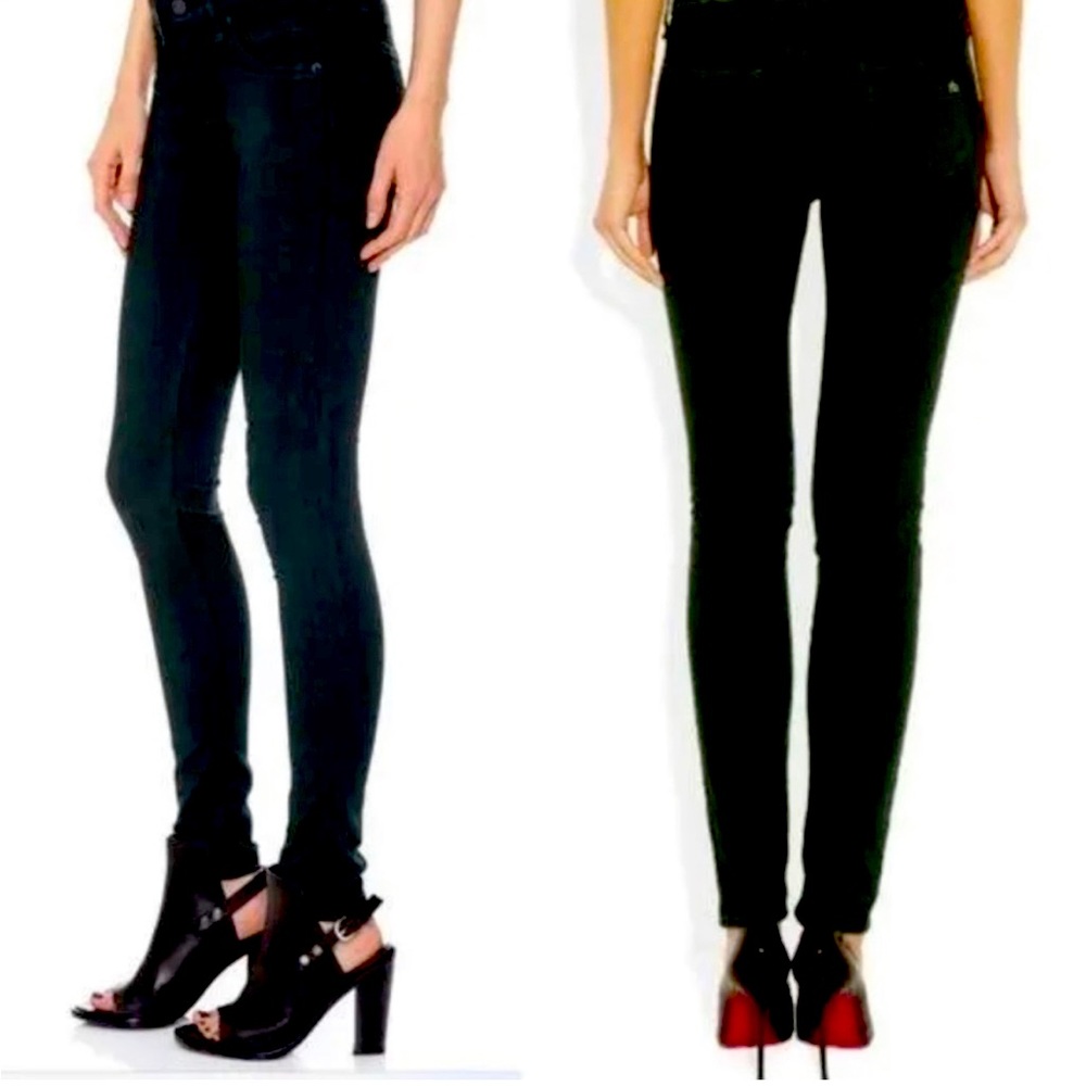 Rag & Bone Sz 32 Black Plush Jean Jegging Legging.